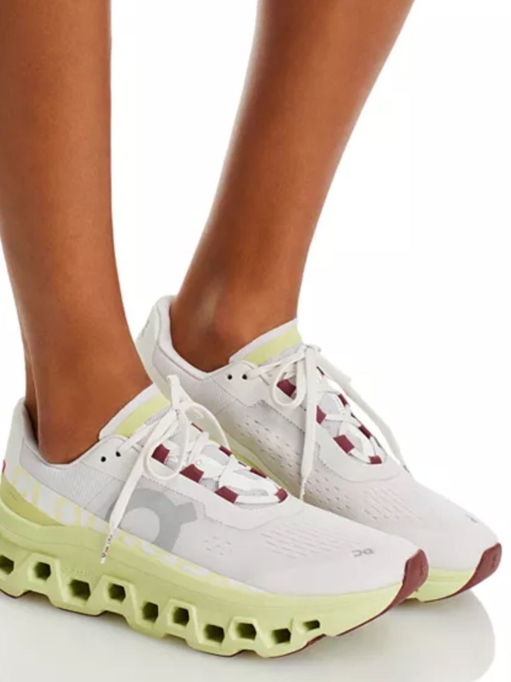 On Running Cloudmonster 
Frost Acacia Road Sneakers